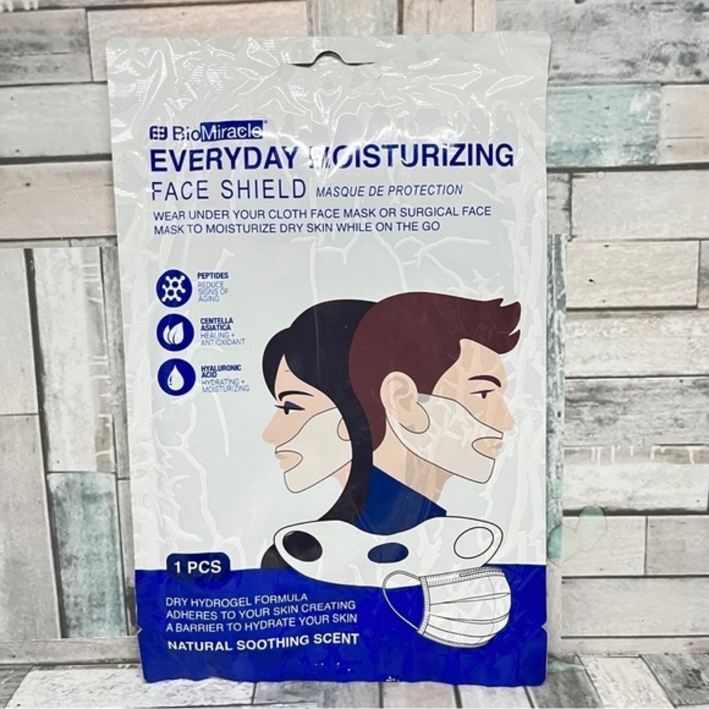 💖3/$15💖 Bio Miracle Everyday Moisturizing Face Shield